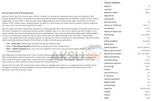 Element Optics Helix 1500 Rangefinder Balistik Mesafe Ölçer