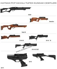 Hatsan PCP Havalı Tüfek Kundak Takımları