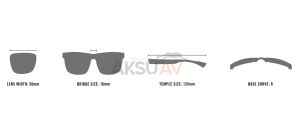 Vortex Banshee Balistik Güneş Gözlüğü (Black-Amber)