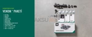 Vortex Venom 1-6x24 SFP AR-BD3 Tüfek Dürbünü + Venom 3 Moa Red Dot ve Sport Montaj Paketi