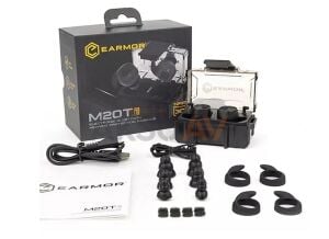 Opsmen Earmor Earbuds M20T Pro Black Kablosuz Bluetooth Atış Kulaklığı Kulak Koruma