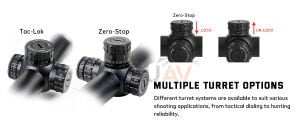 Nutrek Optics Blackiron 3-18x50 SFP IR Tüfek Dürbünü