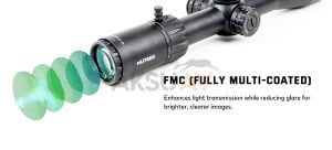 Nutrek Optics Blackiron 3-18x50 SFP IR Tüfek Dürbünü
