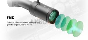 Nutrek Reaper 1-10x24 SFP IR LVPO Tüfek Dürbünü