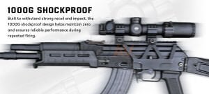 Nutrek Reaper 1-10x24 SFP IR LVPO Tüfek Dürbünü