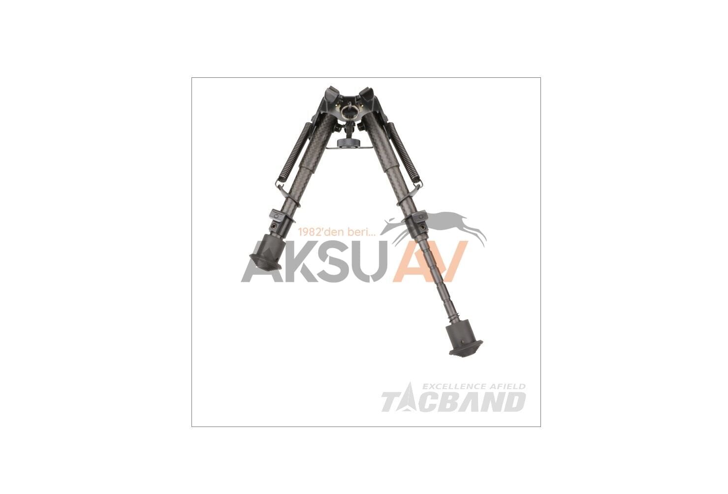 Nutrek Tacband Carbon Fiber Bipod (9-13'')