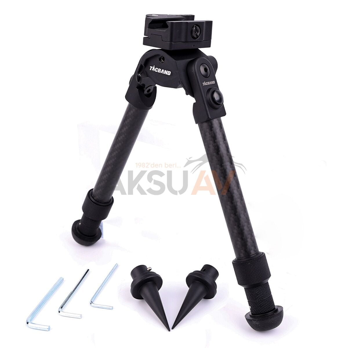 Nutrek Tacband CarbonStrike Rapidstalk Bipod (8-11'')