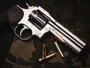 ASG Dan Wesson 715 Magnum 4 inç Silver Toplu Havalı Tabanca