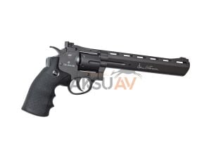 ASG Dan Wesson 8 inç Füme Toplu Havalı Tabanca