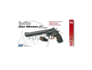 ASG Dan Wesson 8 inç Füme Toplu Havalı Tabanca