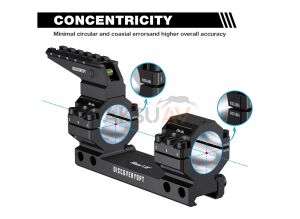 DiscoveryOpt 34 mm Heavy Duty Cantilever Montaj 0 Moa Tek Parça Dürbün Ayağı