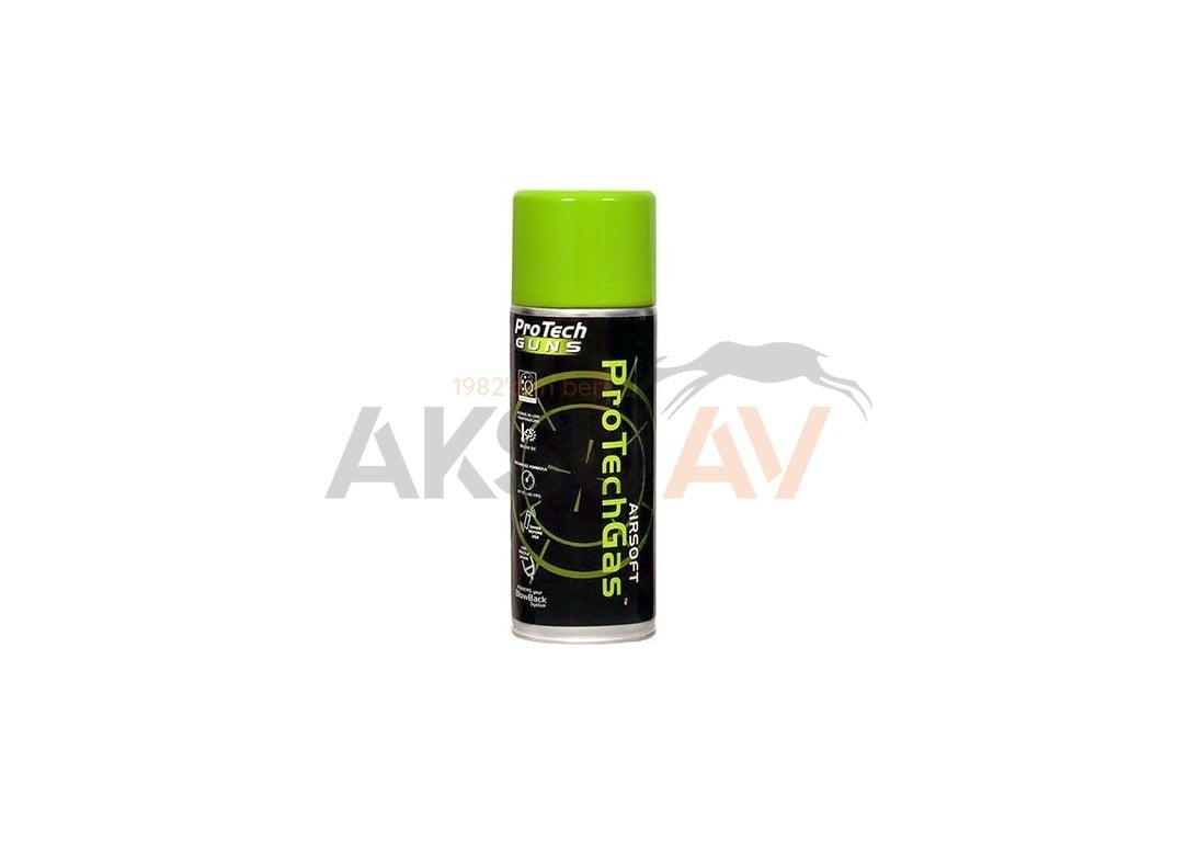 Protech Guns Silikonlu AirSoft Greengas, 400 ml.