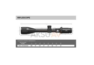 DiscoveryOpt MS 6-24x42 AOAC Moa-L Tüfek Dürbünü