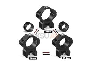 DiscoveryOpt Çok Yönlü 22 mm Dürbün Montaj Ayağı (25,4 - 30 - 34 mm)