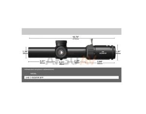 DiscoveryOpt LHD 1-6x24 SFIR SFP LVPO Tüfek Dürbünü