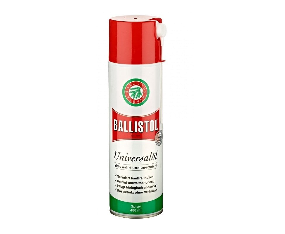 Ballistol Universal Çok Amaçlı Doğal Sprey Yağı, 400 ml.