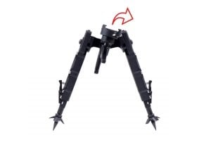 Huğlu 360 Derece Bipod Çatal Ayak (Kauçuk Ayak)