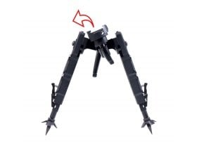 Huğlu 360 Derece Bipod Çatal Ayak (Kauçuk Ayak)