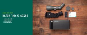 Vortex Razor HD 27-60x85 Angled Spotting Scope, Gözetleme Dürbünü (Açılı)