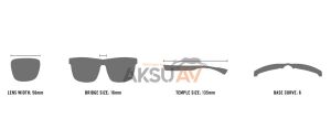 Vortex Banshee Balistik Güneş Gözlüğü (Black-Smoke)