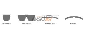 Vortex Banshee Balistik Güneş Gözlüğü (Green-Amber)