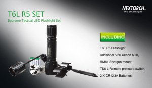 Next Torch T6L R5 320 Lumen Led Tüfek Feneri