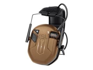 Earmor M300T-IPSC Edition Elektronik Atış Kulaklığı Kulak Koruması (Kahve-Coyote)