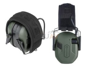 Earmor M300T-IPSC Edition Elektronik Atış Kulaklığı Kulak Koruması (Yeşil-Green)
