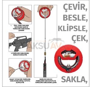 Real Avid Bore Boss® 12 Cal World's Easiest Bore Cleaner Namlu Temizleyici