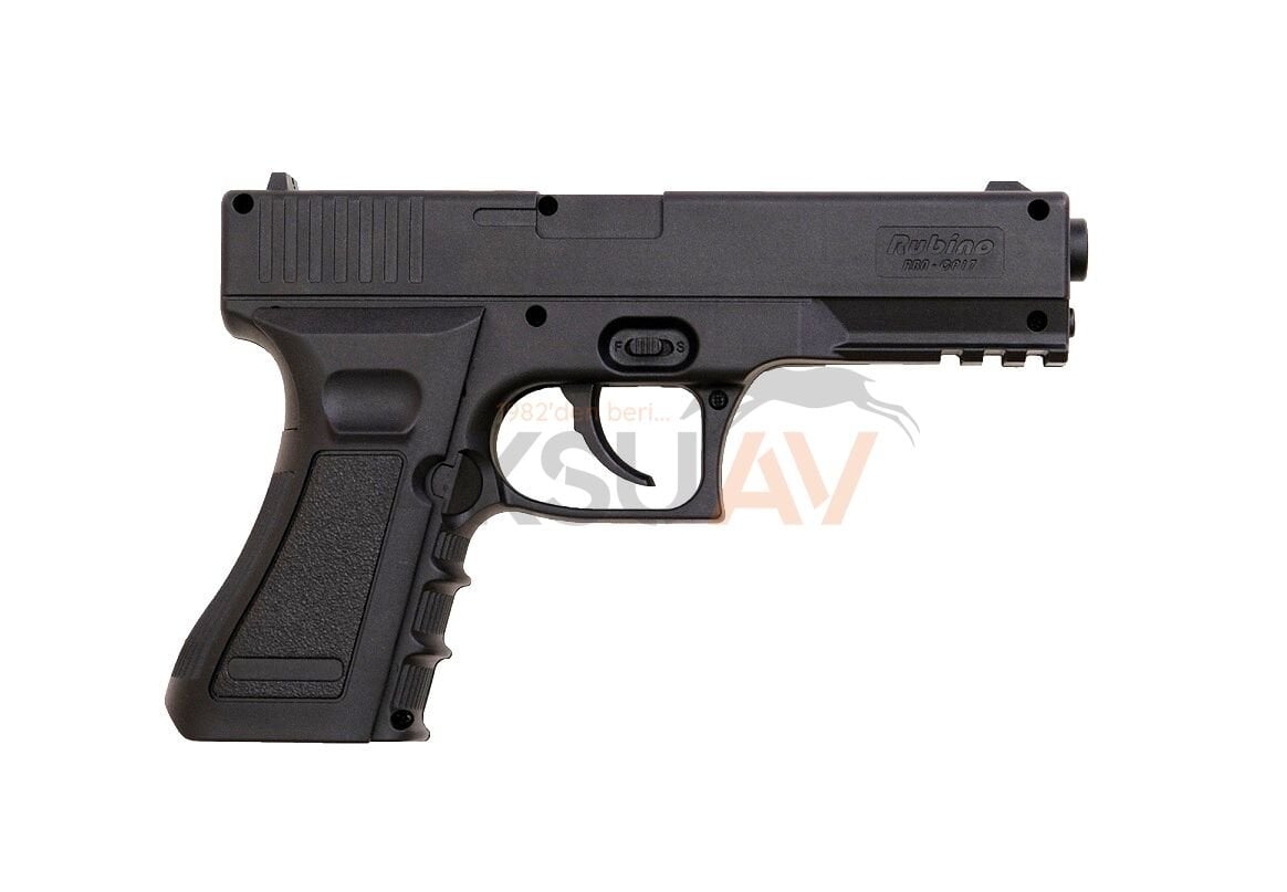 Rubino Glock 17 Siyah 4.5 mm Havalı Tabanca (CP17)