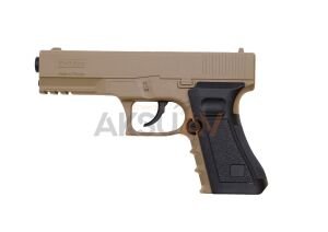Rubino Glock 17 Çöl Renk 4.5 mm Havalı Tabanca (CP17)