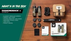 Vortex Diamondback HD 10x42 Mossy Oak Bottomland El Dürbünü