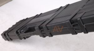 Taktikal Plastik Tüfek Taşıma Çantası (Tekerlekli)