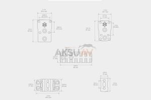 Vector Optics X-Accu 30 mm 4 Delikli Dürbün Montaj Aksesuar Kiti