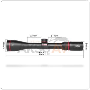 T-Eagle SR 3-9x40 WAHK Tüfek Dürbünü