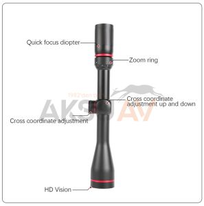 T-Eagle SR 3-9x40 WAHK Tüfek Dürbünü