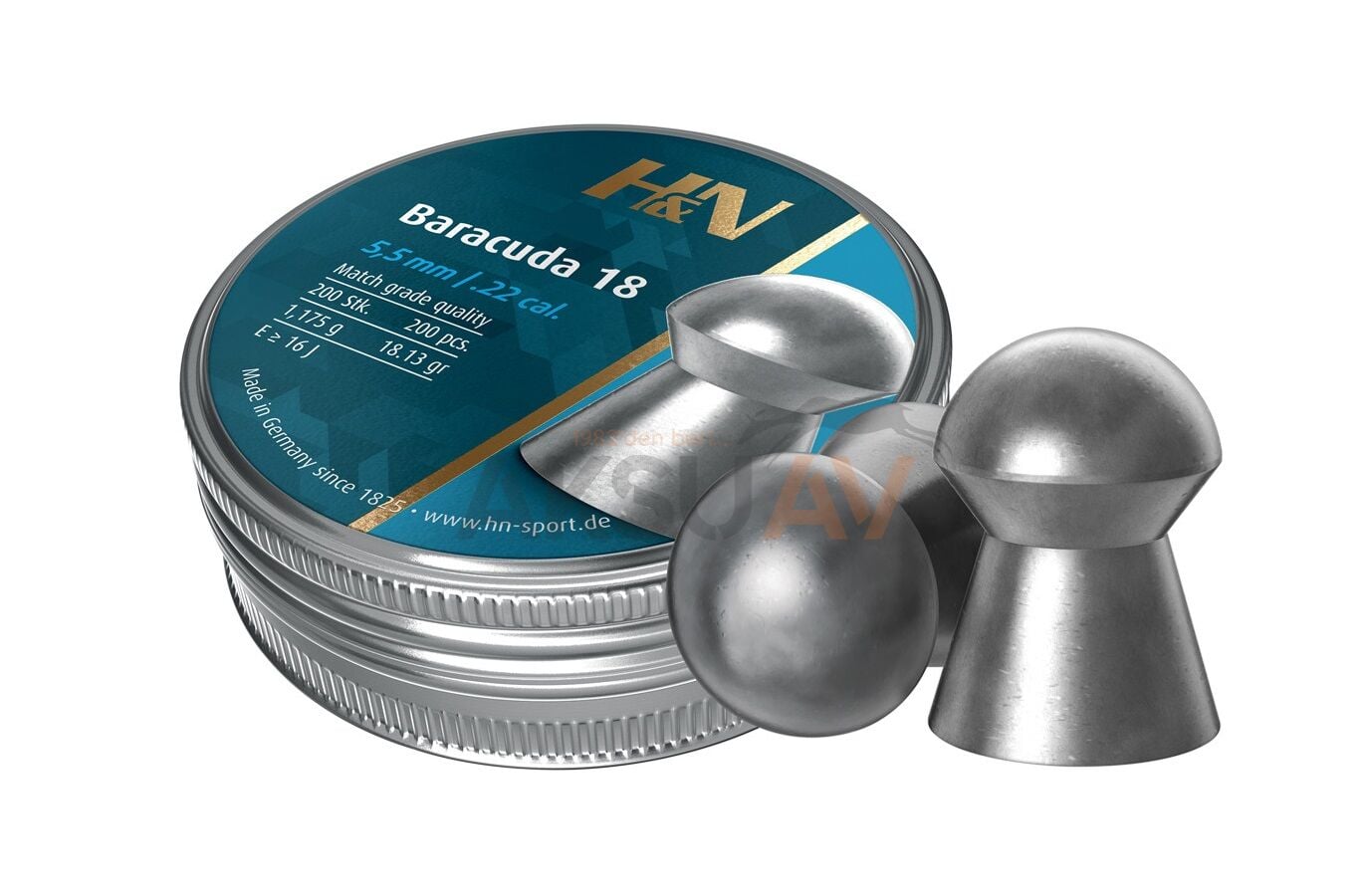 HN Baracuda 18.13 Grain 5.52 mm Havalı Saçma (200 Adet)