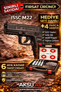 ASG ISSC M22 4.5 mm Blowbackli Havalı Tabanca