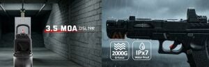 Nutrek Optics XEED G2 1x22x17 Aspherical Lens Red Dot Sight