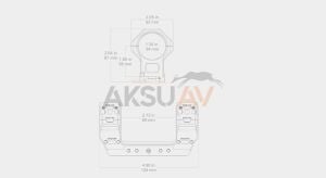 Vector Optics X-Accu X-Mod Tek Parça 34 mm Pikatini Montaj Dürbün Ayağı