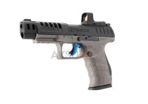 Umarex Walther Q5 Match Combo 5'' Set Tungsten Gray Blowback Havalı Tabanca