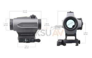 Victoptics SRD  Grey 1x20 Reflex Reddot