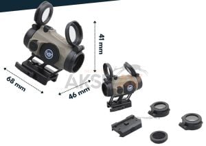 Vector Optics Maverick-IV 1x20 Mini Reflex Sight Reddot (Tan-Desert Renk)