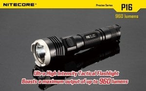 Nitecore P16 El Feneri, 960 Lümen