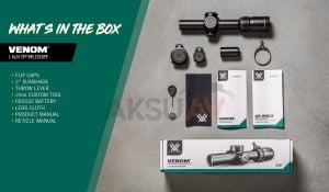 Vortex Venom 1-6x24 SFP Tüfek Dürbünü (AR-BD3)