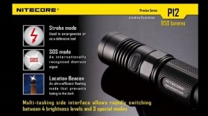 Nitecore P12 El Feneri, 950 Lümen