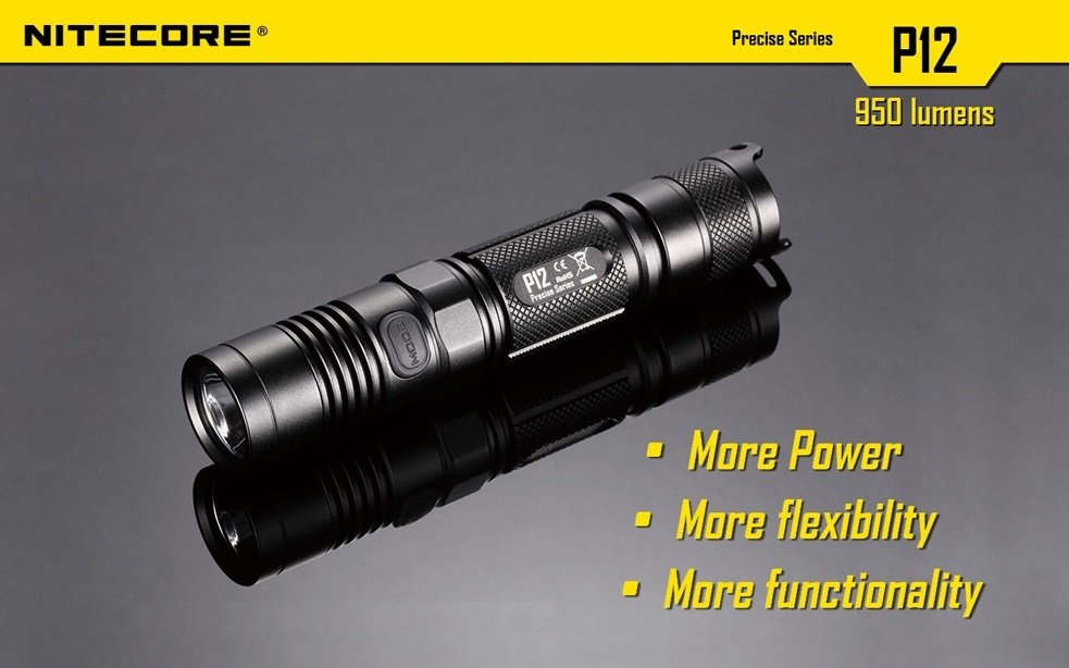 Nitecore P12 El Feneri, 950 Lümen