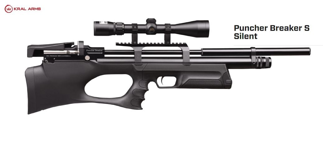 Kral Puncher Breaker S Silent Bullpup PCP Havalı Tüfek