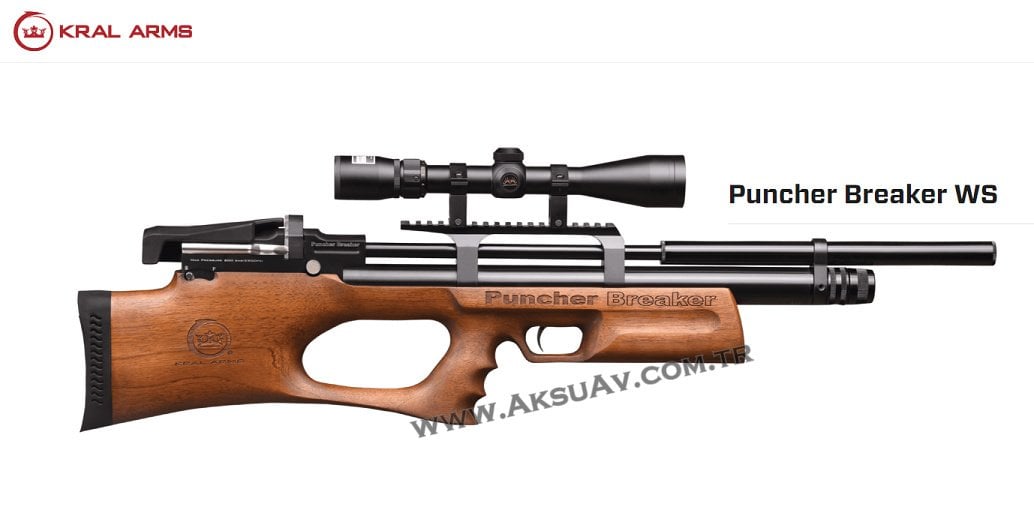 Kral Puncher Breaker WS Bullpup PCP Havalı Tüfek