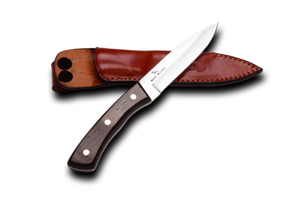 Bora Knives, M-315 Crocodile Wenge Saplı Bıçak